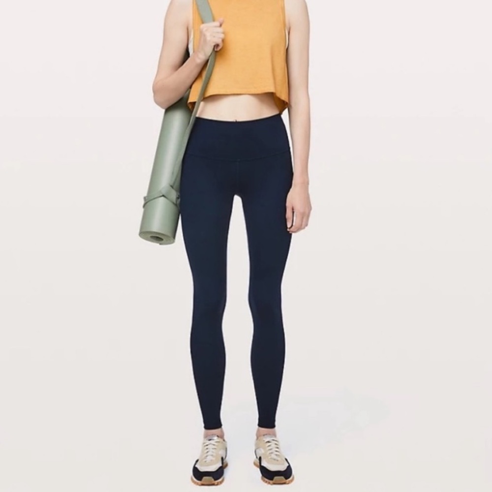 Lululemon High Rise Wunder Under Full Length 28"